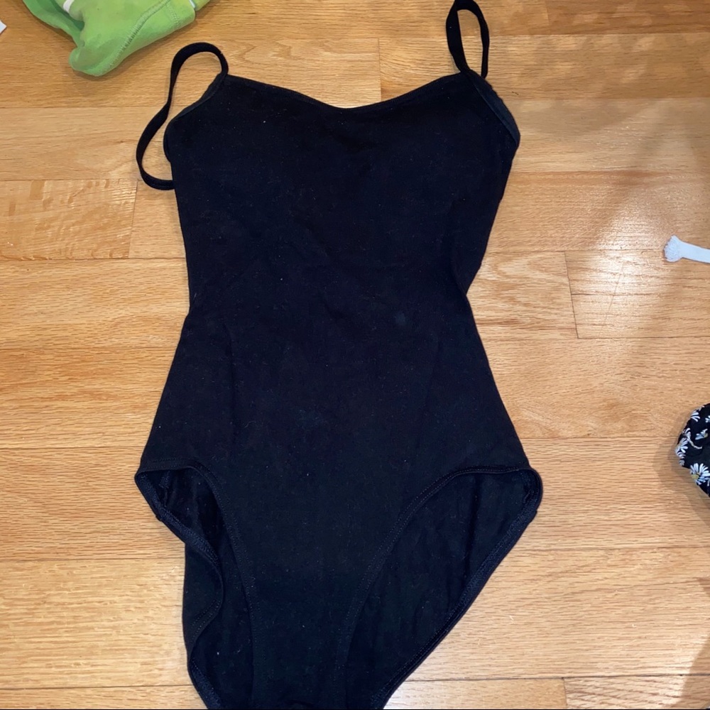 Black Capezio leotard